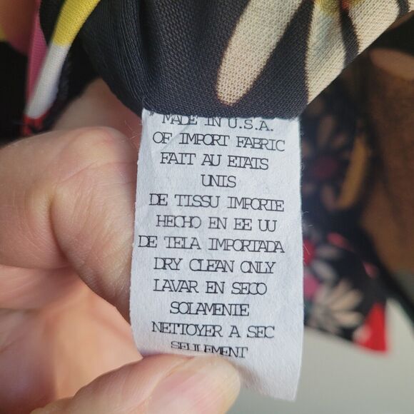 VTG Y2K Cynthia Steffe Top M Strappy Tank Boho Floral Whimsigoth USA - Picture 7 of 15